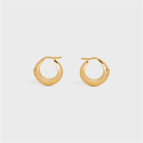 celine earrings hoop|celine earrings parlour x.